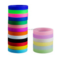 Bracelets sportifs lumineux en silicone personnalisés