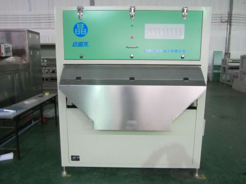 maize processing/CCD color sorter/separator with belt-type