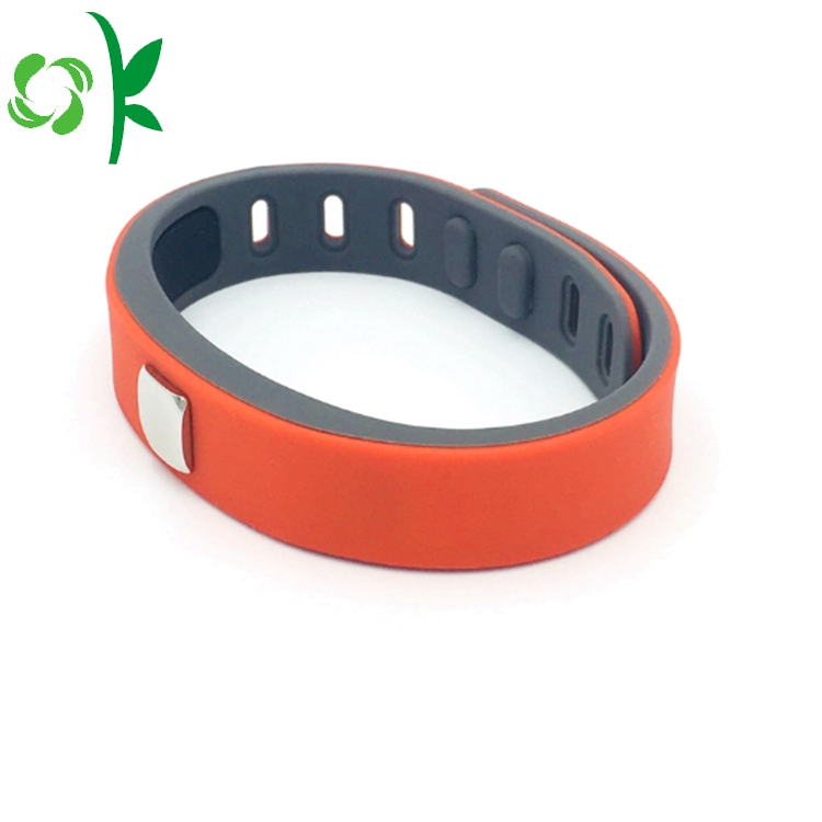 Top-grade Layer Sports Bangles Adjusted Silicone Bracelet