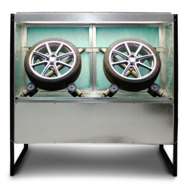 Mini Wheel Wheel Paint Stand - CE certificato