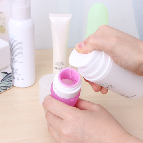 Leakproof Squeezable Silicone Travel Bottles Containers