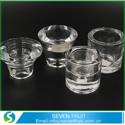 Handmade Crystal Glass Religious Votive Candle holders