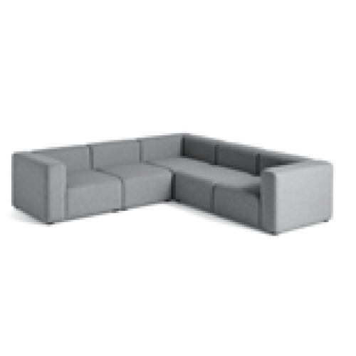 Canapé de loisirs de bureau moderne et simple avec tissu en lin