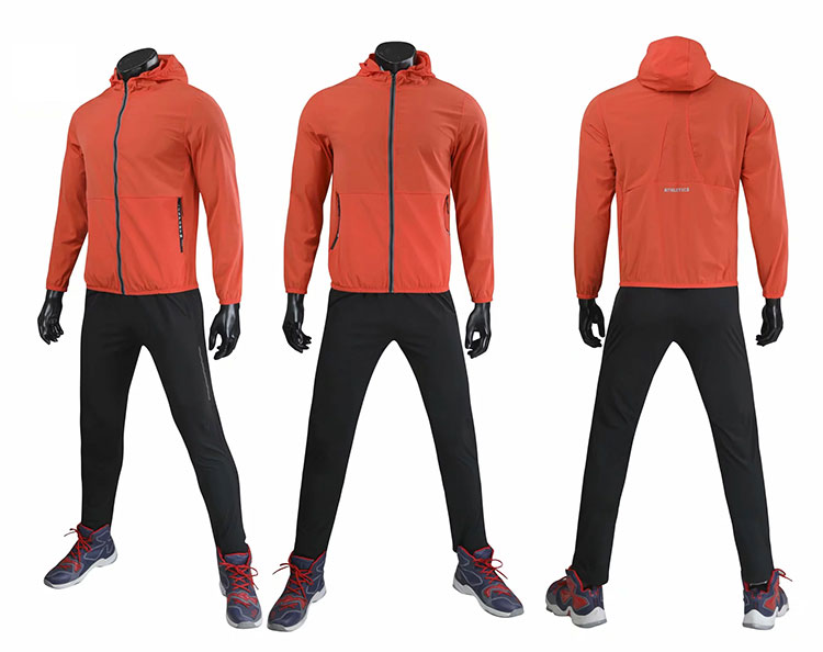 Gym nylon jacket for men