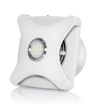 85m³/h Wall Mounted Extractor Fan with LED for Bathroom