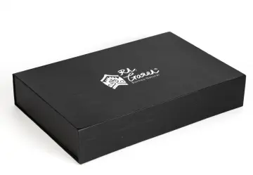Custom paper flap magnetic folding gift box