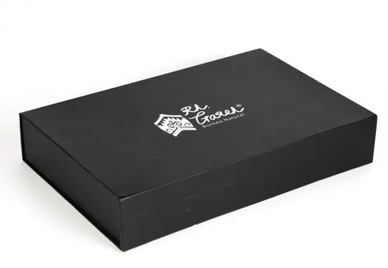 Custom paper flap magnetic folding gift box
