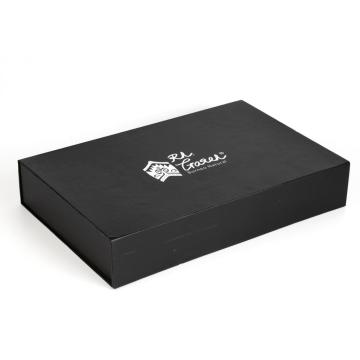 Custom paper flap magnetic folding gift box