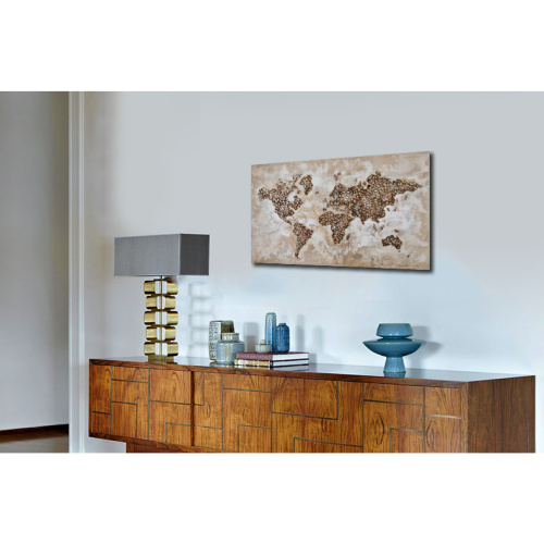 World Map Wall Art Home Decor