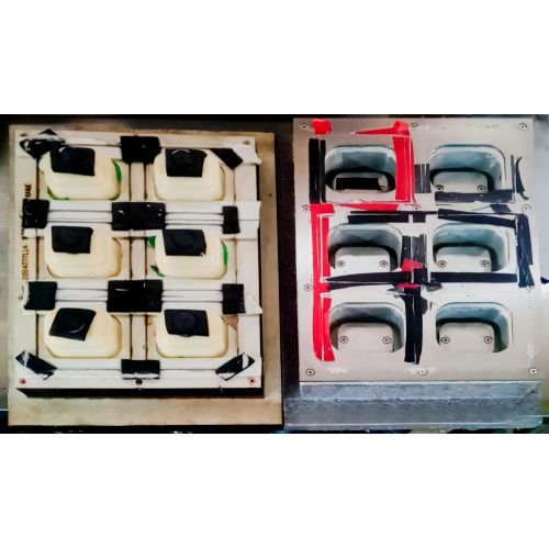 Molde de corte personalizado para produtos de celulose