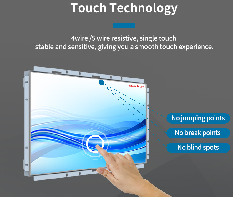 Open Frame Smart Touch Screen Display