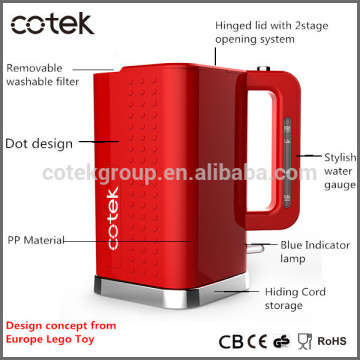 Electric hot water kettle/ plastic safe kettle/ water kettle/ electric kettle