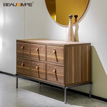 Fendi Tiretto Cabinet Luxury Wooden Storage Unit