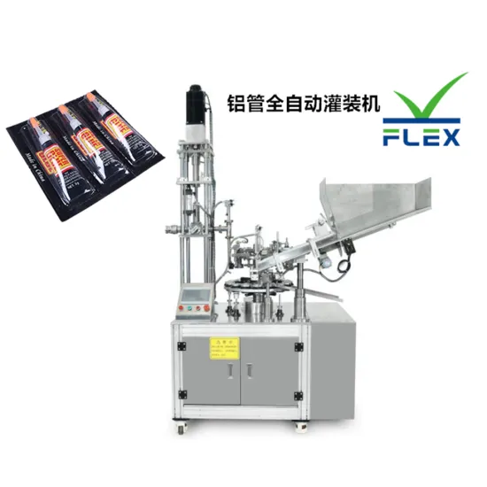 Full Automatic 280ml-310ml Aluminum Tube Filling Machine for Neutral Silicone, PU, and MS Sealants