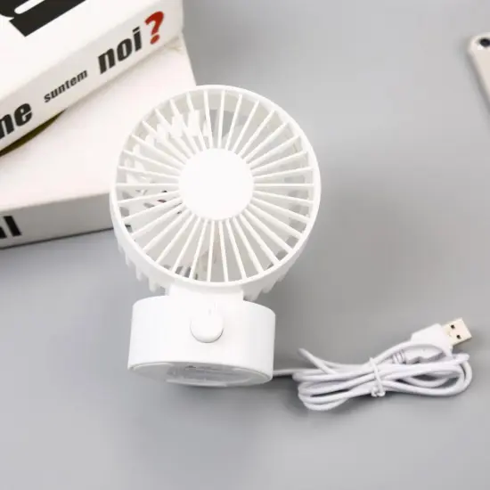 Head Rotating Mini USB Desk Fan For Computer