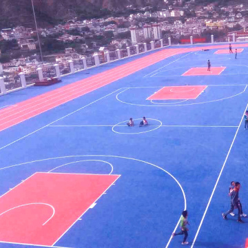 Fiba Piso de la cancha de baloncesto al aire libre