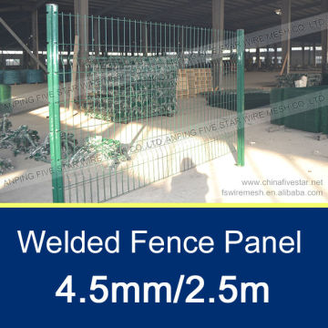 50mmX200mm Welded Wire Fence Panel/PVC Welded Wire Fence Panels