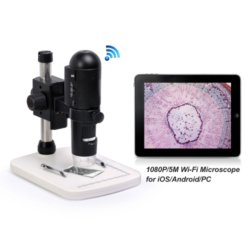 1080p Wi-Fi Portable Digital Microscope untuk iOS/Android