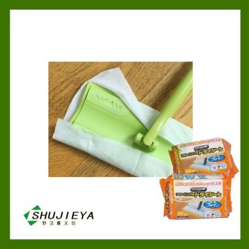 Dry Electrostatic spunlace nonwoven floor wipes for mop