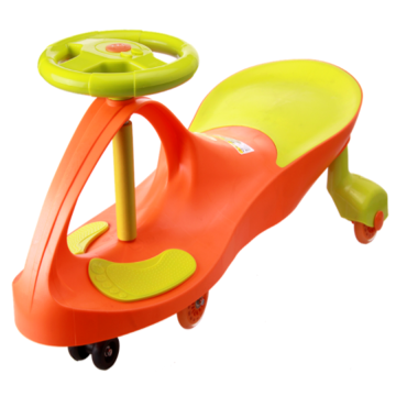 Happy Kids Riding Swivel Car