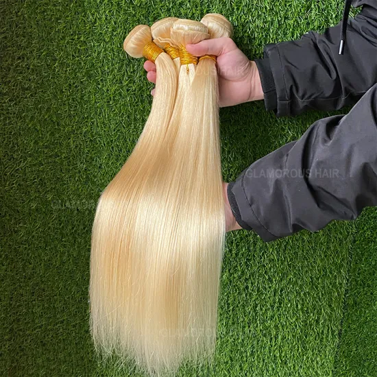 Top Quality 613 Straight 100% Raw Human Hair Bundles Wholesale