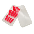 False Nail Blister Insert Tray avec boîte d'impression