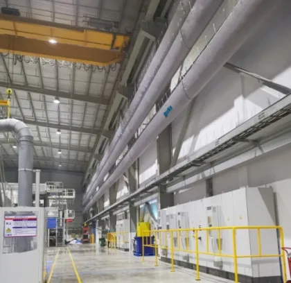 Hubei a Factory General Type Cloth Bag Air Pipe Project