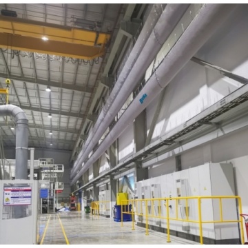 Hubei Factory General Type Cloth Bag Air Pipe Project