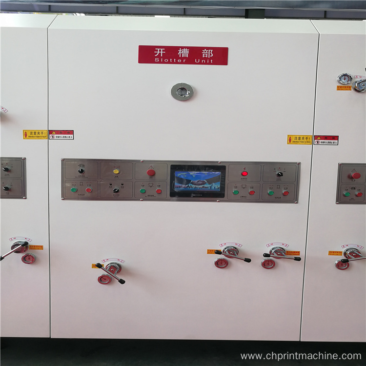 Canghai printing die cutting machine with stack