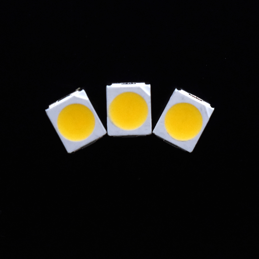 100 pcs SMD SMT 3528 Super bright Yellow LED lamp Bulb NEW s8 