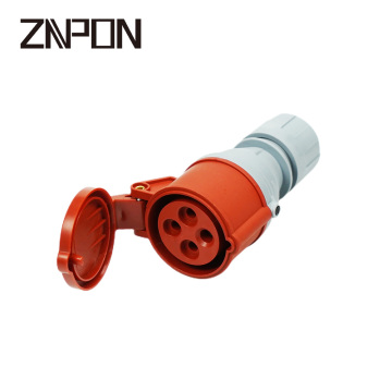 16A 4 Pin 400V Electrical Plug and Socket
