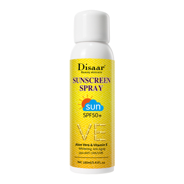 Disaar aloe vera vitamine E SPF 50 Spray de crème solaire - protection anti-UV durable