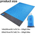 large sand free beach blanket portable beach mat