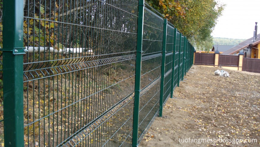 welded mesh security fencing panels