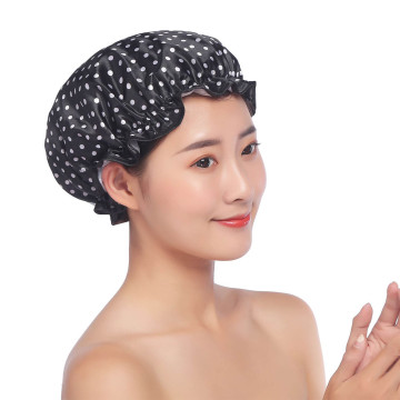 Verdikte waterdichte satijnen douchedop voor vrouwen: ideaal voor spa, kappers en salongebruik