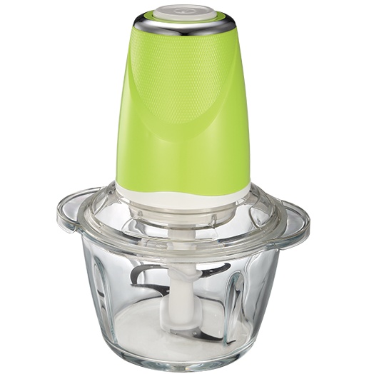 1.2L pure clear and thick glass food chopper