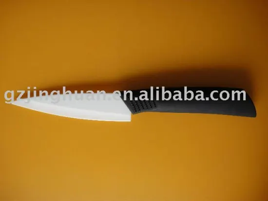4 inch white Ceramic fruit Knife in anti-slip ABS Handle