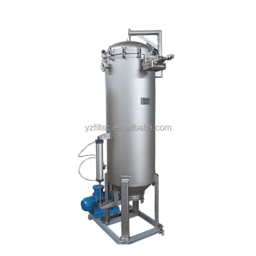 full automatic leaf filter housing for cooking oil purification