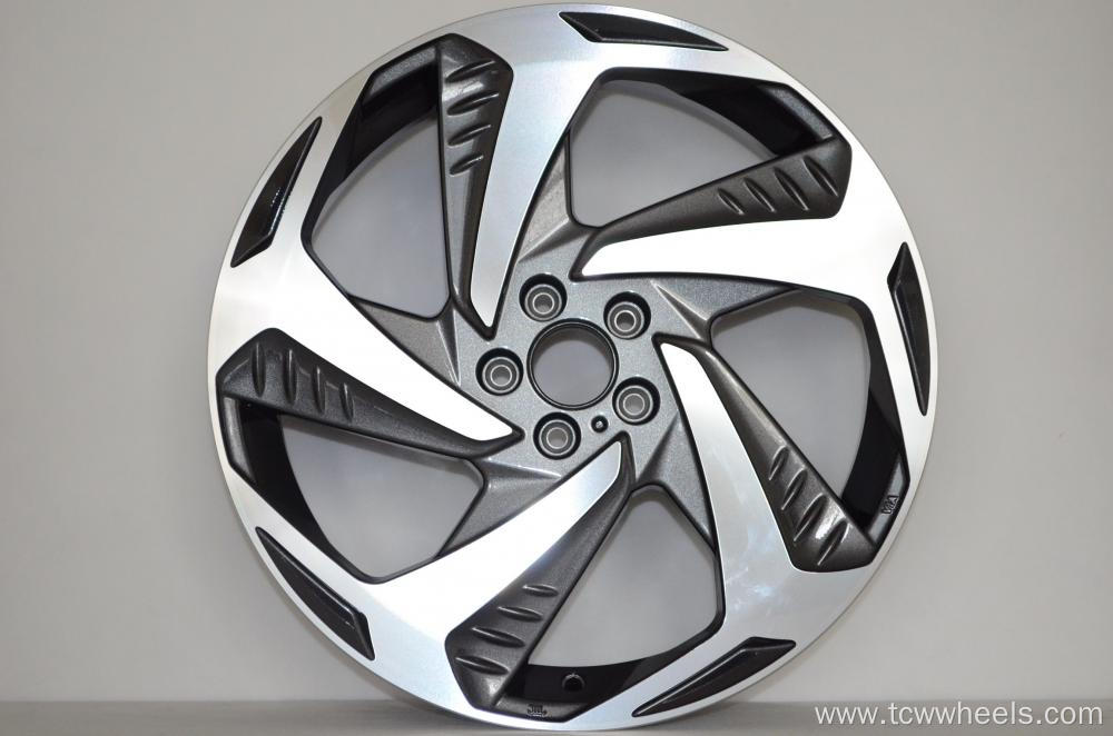 Passenger Car Forged Black Machine Alloy Wheel Rim