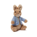 Denim jacket bunny children's plush toy ornament