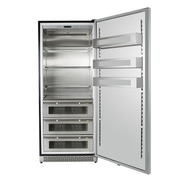 Wholesale Large Capacity Stainless Steel Upright Freezer Refrigerator