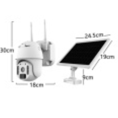 Camera Golwg Nos Lliw Llawn Panoramig Solar