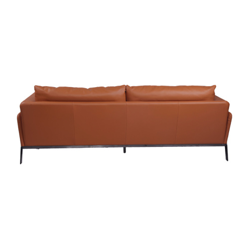 2020 Desain Baru Sofa Kulit Coklat