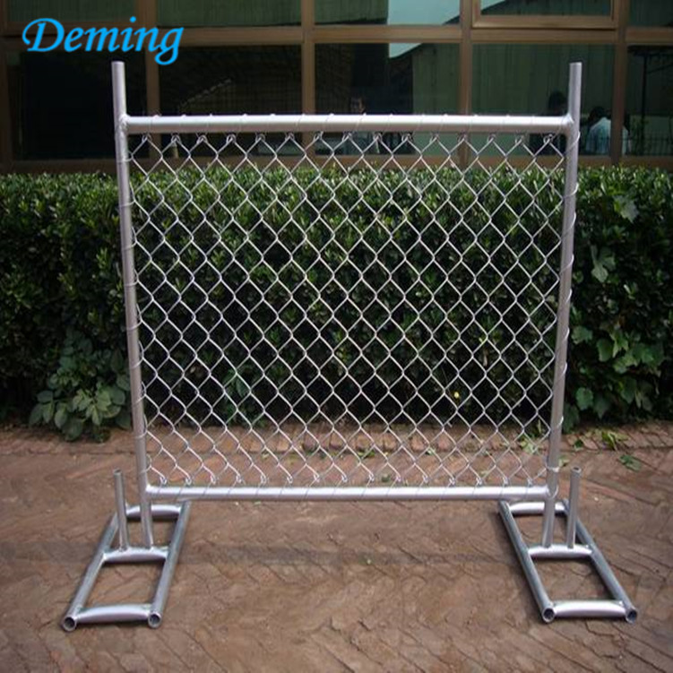 Hot Pvc Portable Dip Galvanised Used Temporary Fence