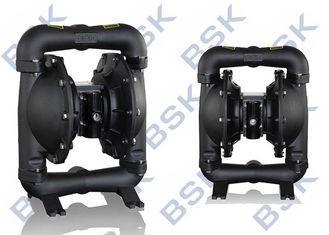 Aluminum Alloy Air Powered 2 Diaphragm Pump , Paint Membran