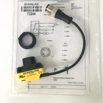 Banner QS18VP6LLPQ5 Semua Sensor Photoelectric Tujuan - Siri QS18