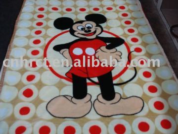 cartoon baby blankets