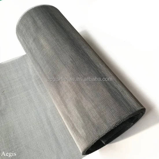 250 Mesh 0.04mm Molybdenum Woven Wire Mesh for Testing