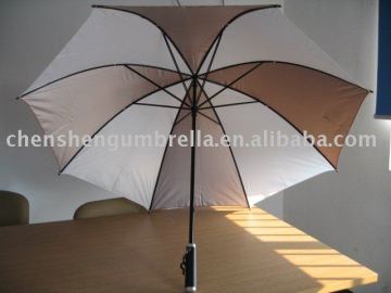golf double ribs umbrella