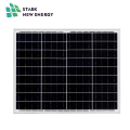 Painel solar pequeno de alta qualidade 24v 50w